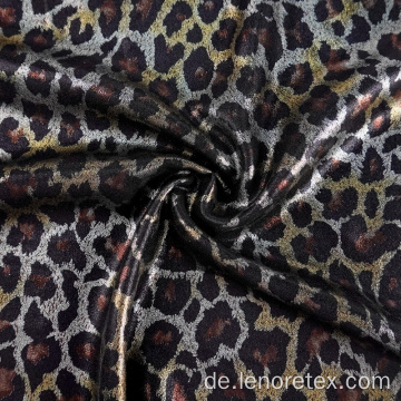 100% Polyester Leoparde gedruckt Gaze-Gewebe